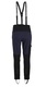 WAHLSTEN DALEN LIGHT TRAINING TROUSERS FOR MEN, BLACK-DARK BLUE